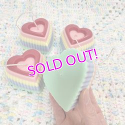 画像4: SHEER"Rainbow Heart Jelly" Candle