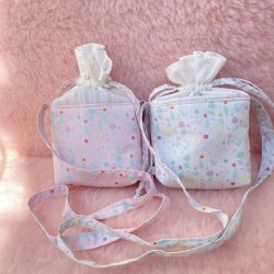 画像4: Fancy巾着ポシェット