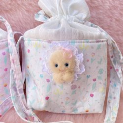 画像3: Fancy巾着ポシェット