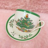 Christmas Cup and Saucer