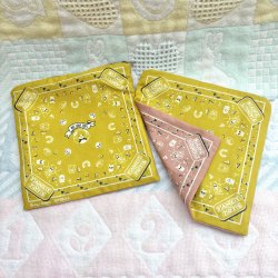 画像1: FANCY TOYS バンダナ ポーチ