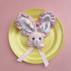 画像1: Toy Bunny Brooch