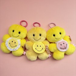 画像1: Smile Plush Keychain