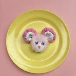 画像1: Toy Mouse Brooch