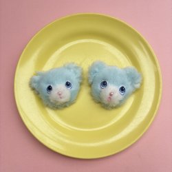 画像1: Toy Bear Brooch