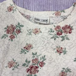 画像2: Rose lace Tee