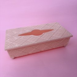画像1: Pink Tissue Box