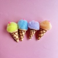 Ice cearm brooch