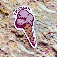 ICE CREAM Sticker