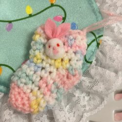 画像5: Baby Christmas Stocking Ornament