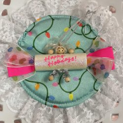 画像1: Happy Holiday Ornament