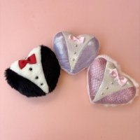 Heart Tuxedo Mini Cushion