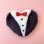 画像1: Heart Tuxedo Pouch (1)