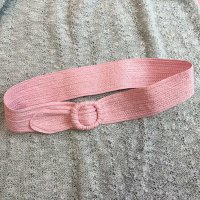Baby pink belt