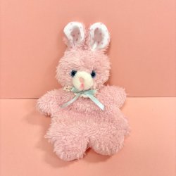 画像1: Pink Bunny Puppet