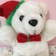 画像2: Christmas　mini　White Bear (2)