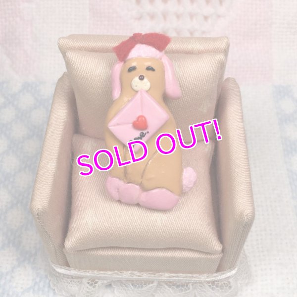 画像1: ☆SALE☆¥2,000☆  Lady Dog Brooch (1)