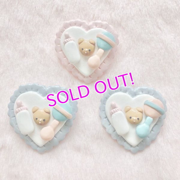 画像1: ☆SALE☆¥2,000☆ Baby heart brooch (1)