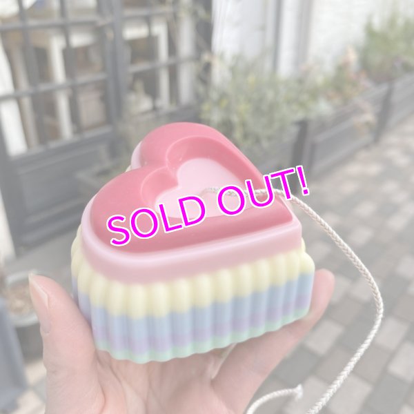 画像3: SHEER"Rainbow Heart Jelly" Candle (3)