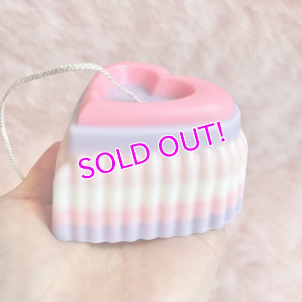 画像4: SHEER"Rainbow Heart Jelly" Candle (4)