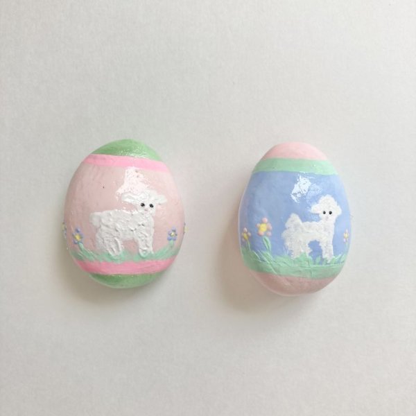 画像1: ☆SALE☆¥1,000☆ mikiny's Easter egg Brooch (1)