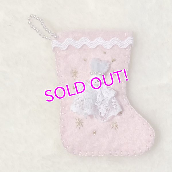 画像4: うさぎ靴下オーナメント(pink) (4)