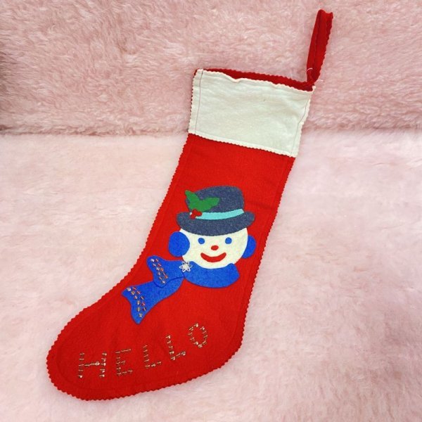 画像1: Snowman Socks Walldeco  (1)