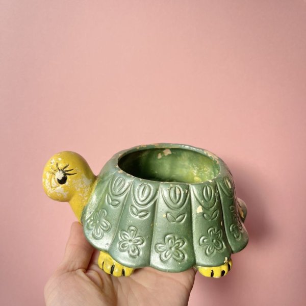 画像1: Turtle Planter (1)