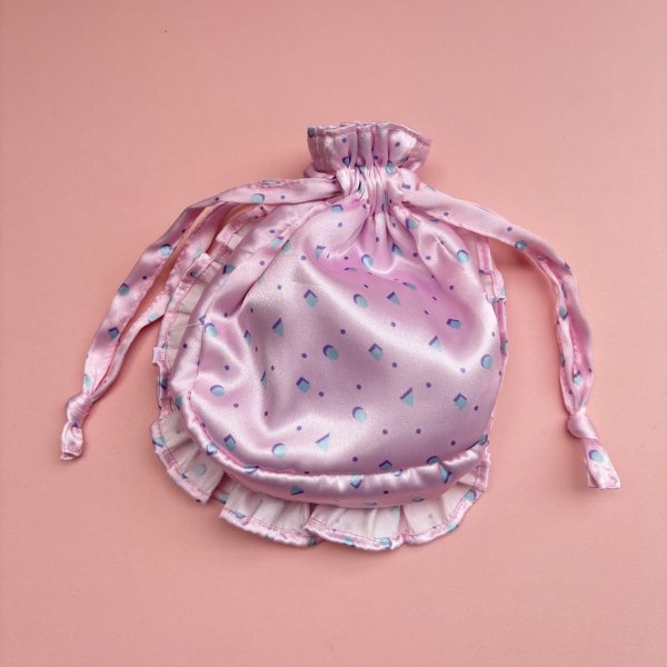 画像2: フリル巾着 (2)