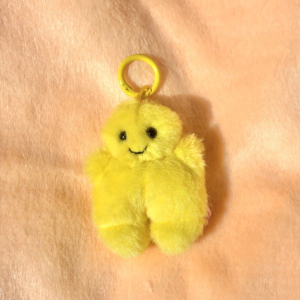画像1: ☆期間限定Pre-Order☆Mini Smile Plush Keychain(9月上旬発送予定） (1)