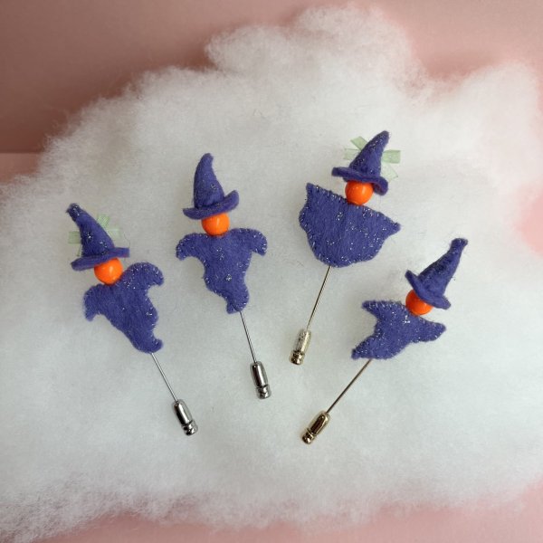 画像2: Ghost Hat pIn (2)