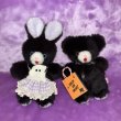 画像1: BLACK BUNNY/BEAR PLUSH (1)