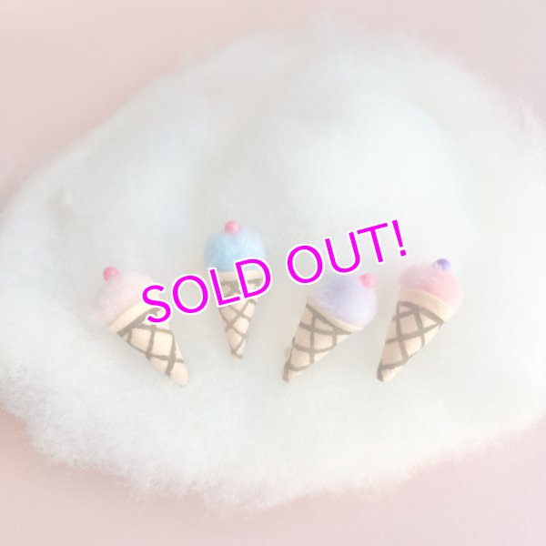 画像1: Ice cearm brooch (1)