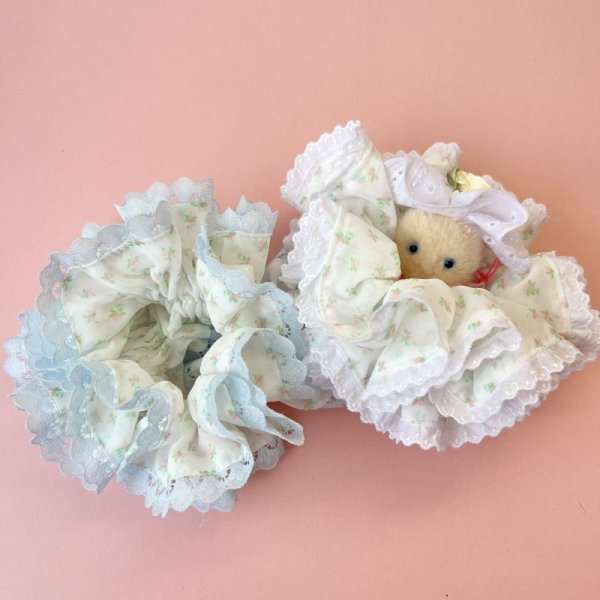 画像1: Fluffy Scrunchie (1)