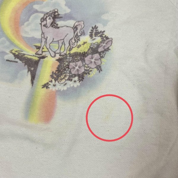 画像10: Rainbow unicorn raglan sweatshirt (10)