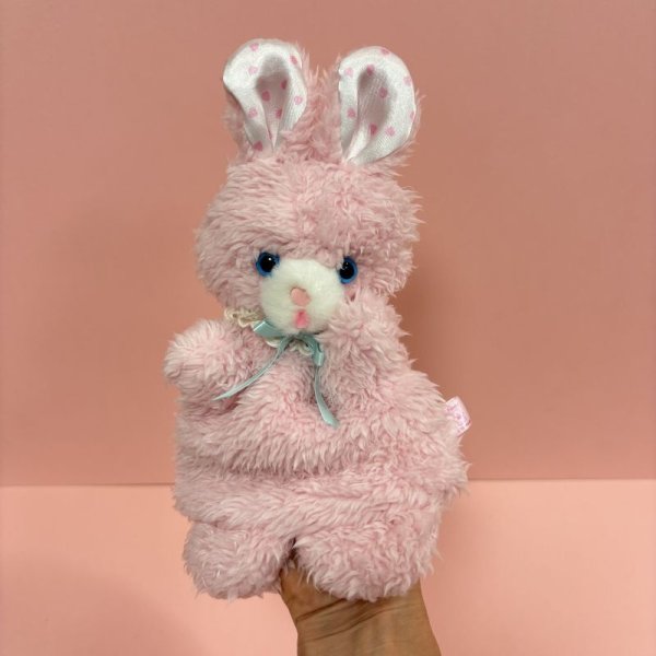 画像4: Pink Bunny Puppet (4)