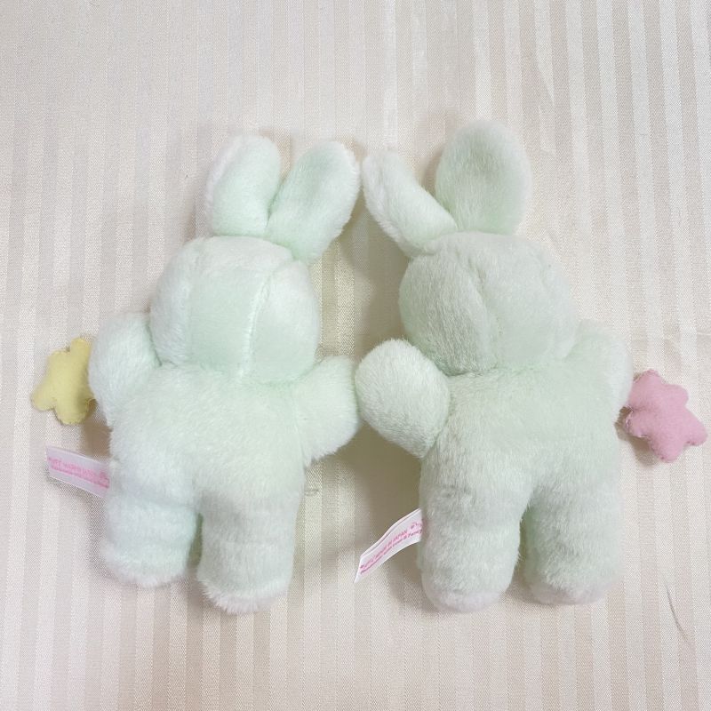 Bunny with teddy - Fancy a la mode